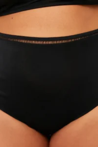 Trendyol Curve Black High Waist Plus Size Bikini Bottom - Image 6