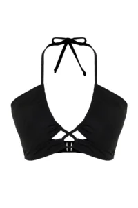 Trendyol Curve Black Boyundan Binding Detailed Plus Size Bikini Top - Image 7