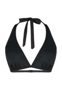 Trendyol Curve Black Deep V Boyundan Binding Detailed Bikini Top - Image 8