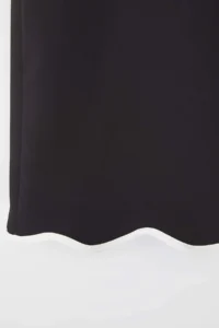 Trendyol Curve Black A-line Mini Weaving Plus Size Dress - Image 6