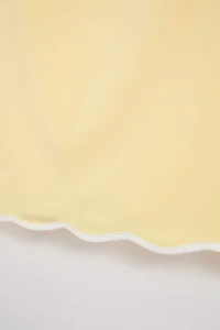 Trendyol Curve Yellow  A-line Mini Weaving Plus Size Dress - Image 2