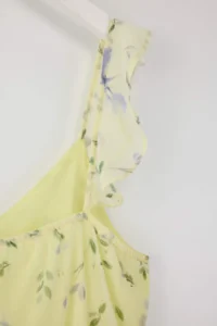 Trendyol Curve Yellow Siphon Weaving Plus Size Dress - Image 6