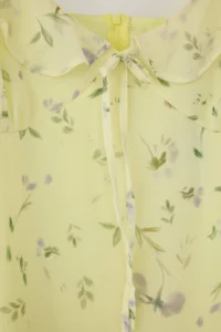 Trendyol Curve Yellow Siphon Weaving Plus Size Dress - Image 7