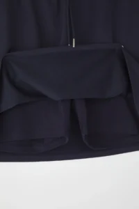 Trendyol Curve Navy Blue Inside OF shorts Knitting Plus Size Skirt - Image 7