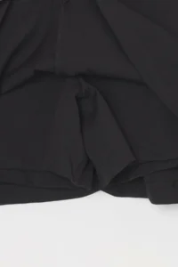 Trendyol Curve Black pleated Weaving Plus Size Shorts Skirt - Image 7