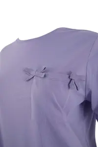 Trendyol Curve Lilac Loose Fit with pocket Fiyonk Detailed Plus Size T-Shirt - Image 5
