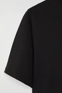 Trendyol Curve Black Regular Fit Crop Plus Size T-Shirt - Image 7