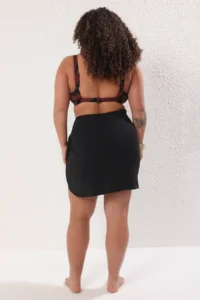 Trendyol Curve Black Plain Pareolu 2 Sets Set Plus Size Bikini Bottom - Image 6