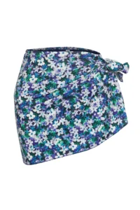 Trendyol Curve Multicolored Floral Patterned Pareo 2 Sets Set Plus Size Bikini Bottom - Image 7