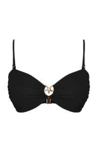 Trendyol Curve Black Strapless Premium with accessories Mix&Match Bikini Top - Image 5