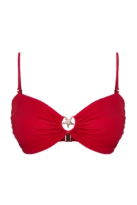 Trendyol Curve Rejection Strapless Premium with accessories Mix&Match Bikini Top - Image 6