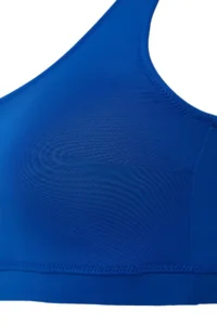 Trendyol Curve Saks Blue One Shoulder Plus Size Bikini Top - Image 6