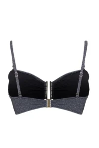 Trendyol Curve Black U Accessory Detailed Simli Sleeveless Plus Size Bikini Top - Image 8