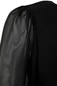 Trendyol Curve Black Siphon Weaving Plus Size Dress - Image 5