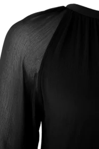 Trendyol Curve Black Siphon with flywheel Mini Weaving Plus Size Dress - Image 7