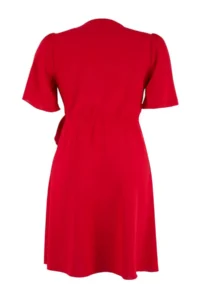 Trendyol Curve Rejection Mini Double breasted Lined Weaving Plus Size Dress - Image 6