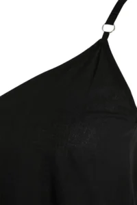 Trendyol Curve beachwear Black Maxi Size Voile Weaving Plus Size Beach Dress - Image 2