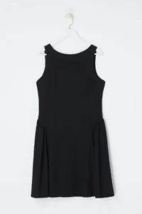 Trendyol Curve Black Plain Balloon Skirt Knitting Plus Size Dress