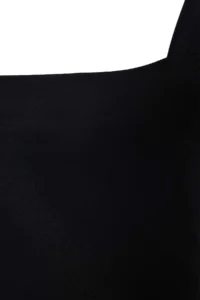 Trendyol Curve Black Thick Sleeveless Fitted Flexible Knitting Maxi Plus Size Dress - Image 3