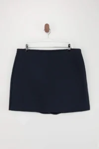 Trendyol Curve Navy Blue Mini Shorts Skirt Shorts & Bermuda