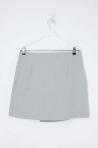 Trendyol Curve Gray Weaving Plus Size Skirt - Image 3