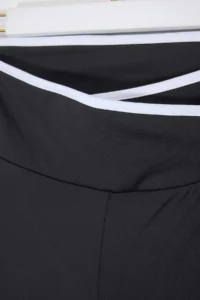 Trendyol Curve Anthracite Soft Brushed Material Flexible Knitting Plus Size Leggings - Image 10