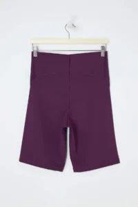 Trendyol Curve Plum Knitting Sports Biker/Short Plus Size Leggings - Image 2