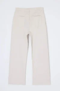 Trendyol Curve Ecru High Waist Wide Leg/Wide Leg comfort/Middle Flexible plus size jeans - Image 10