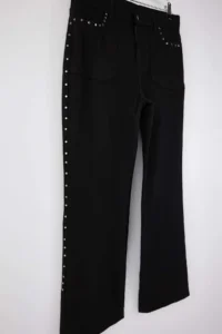 Trendyol Curve Non-fading Black High Waist Trok Detailed Flexible Straight Fit denim plus size jeans - Image 7