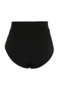 Trendyol Curve Black High Waist with accessories Plus Size Bikini Bottom - Image 3