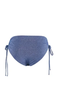 Trendyol Curve Batmayan Simli Indigo High Waist Plus Size Bikini Bottom - Image 3