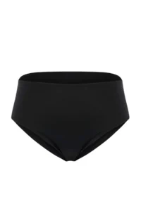 Trendyol Curve Black High Waist Plus Size Bikini Bottom
