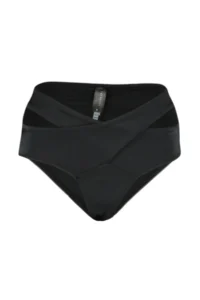 TRENDYOLMİLLA Black Cut Out/Window Detailed hipster High Waist Bikini Bottom - Image 6