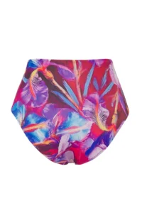 TRENDYOLMİLLA Floral Patterned V Cut hipster High Waist Bikini Bottom - Image 6