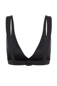 TRENDYOLMİLLA Black Cut Out/Window Detailed Triangle Covered Bikini Top - Image 8