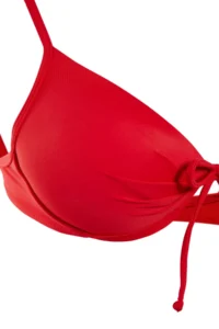 TRENDYOLMİLLA Rejection Balconet Bow Detailed Covered Basic Bikini Top - Image 6