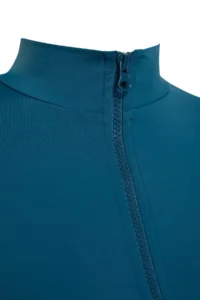 TRENDYOLMİLLA Petrol Blue Blue Blue Zipper Detailed Surfer Regular Basic Swimsuit - Image 7
