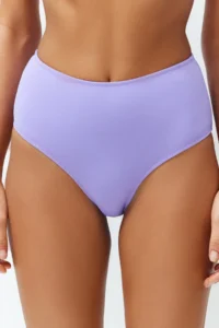 TRENDYOLMİLLA Lilac hipster High Waist Bikini Bottom - Image 4