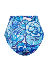 TRENDYOLMİLLA Floral Patterned hipster Super High Waist Bikini Bottom - Image 6