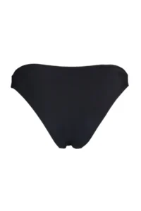 TRENDYOLMİLLA Black V Cut Regular Waist Regular Basic Bikini Bottom - Image 7
