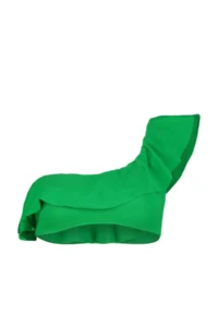 TRENDYOLMİLLA Dark Green with flywheel One Shoulder Covered Bikini Top - Image 7