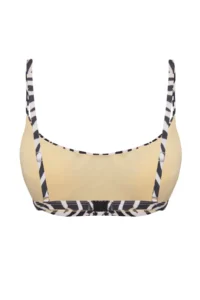 TRENDYOLMİLLA Zebra Patterned bralette Covered Bikini Top - Image 6
