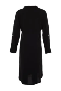 TRENDYOLMİLLA beachwear Black Weaving slit Midi Dress - Image 8