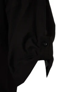 TRENDYOLMİLLA beachwear Black Weaving Mini Dress - Image 7