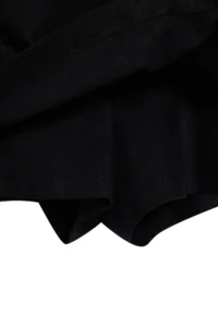 TRENDYOLMiLLA Black Weaving Arched Beach Mini Super High Waist Shorts & Bermuda - Image 8
