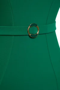 TRENDYOLMİLLA Emerald Green Arched Strapless Covered hipster Swimsuit - Image 7