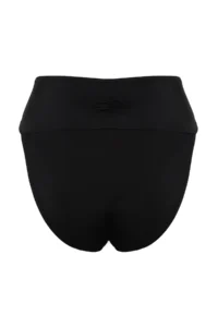 TRENDYOLMİLLA Black with accessories Regular High Waist Bikini Bottom - Image 7