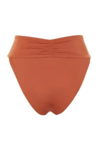 TRENDYOLMİLLA Brick Rejection with accessories High Waist High Leg Regular Bikini Bottom - Image 8