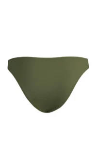TRENDYOLMİLLA Khaki V Cut Regular Low Waist Basic Bikini Bottom - Image 8