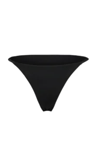 TRENDYOLMİLLA Black Regular Low Waist Bikini Bottom - Image 6